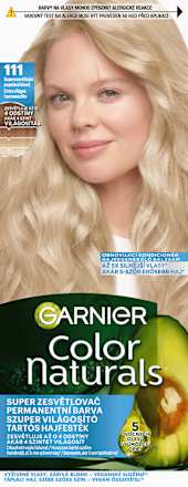 Tartós hajfesték, extra világos hamvas szőke 111 GARNIER Color naturals