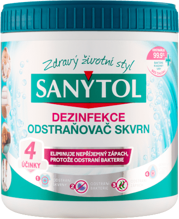 odstraňovač skvrn dezinfekční SANYTOL