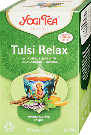 Bio pihentető tulsi tea, Tulsi Relax Yogi