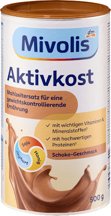 Aktivkost Pulver Schoko Mivolis