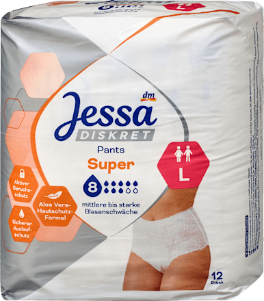 Pants Inkontinenz Super Gr. L Jessa DISKRET