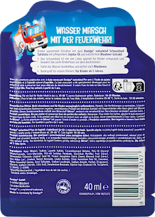 Płyn do kąpieli Ijo-Ijo o zapachu borówki Kneipp Naturkind