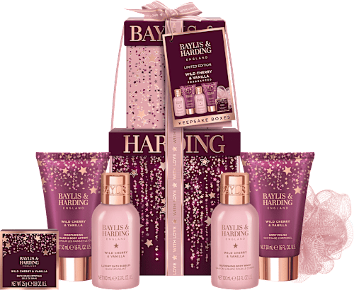 Darčekové balenie Wilde cherry & vanilla Baylis & Harding