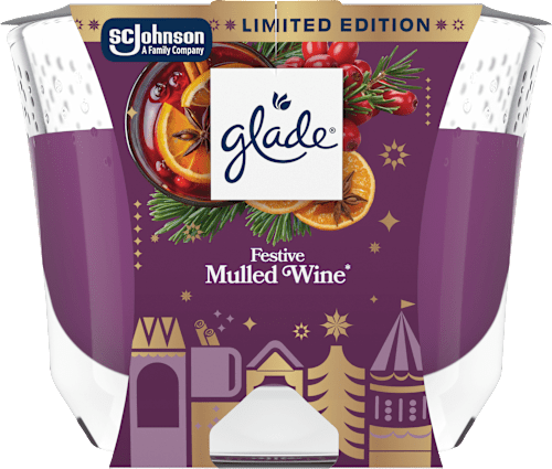 Dišeča sveča Festive Mulled Wine glade
