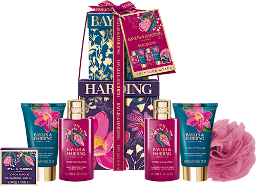 Darčekové balenie Boudoire Tropical paradise Baylis & Harding