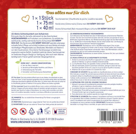 Geschenkset Herzenswärmer Dresdner Essenz