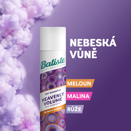 suchý šampon na vlasy heavenly volume Batiste