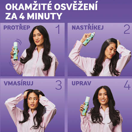 suchý šampon na vlasy heavenly volume Batiste
