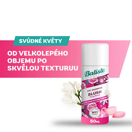 suchý šampon Blush Batiste