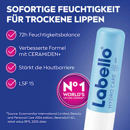 Lippenpflege Hydro Care LSF 15 Labello