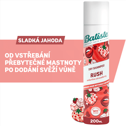 suchý šampon na vlasy Rush Batiste