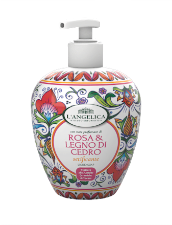 Tekoče milo za roke Vrtnica & Cedra L'ANGELICA