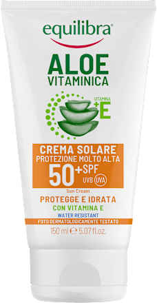 Crema solare Aloe SPF50+ equilibra