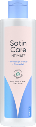 zklidňující mycí a holicí gel Intimate Satin Care