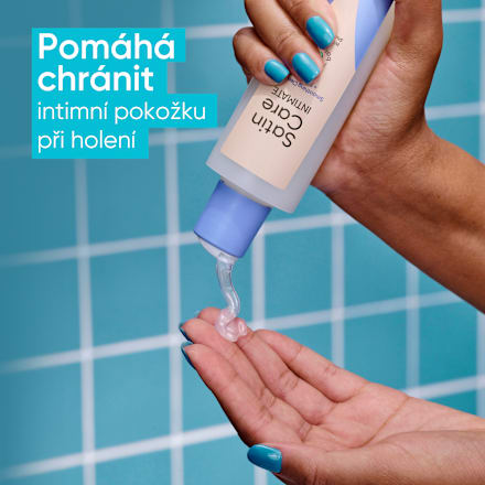 zklidňující mycí a holicí gel Intimate Satin Care