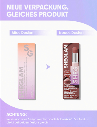 Lippenstift Dynamatte Boom High Key SHEGLAM