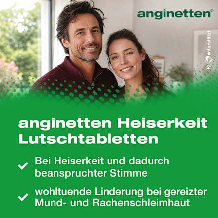 Lutschtabletten Heiserkeit zuckerfrei Kirsche anginetten