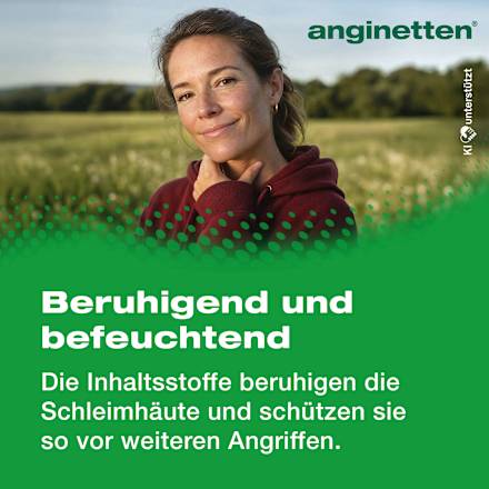 Lutschtabletten Heiserkeit zuckerfrei Kirsche anginetten