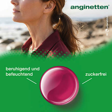 Lutschtabletten Heiserkeit zuckerfrei Kirsche anginetten