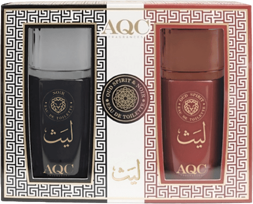 Poklon-paket Oud Spirit & Noir AQC FRAGRANCES