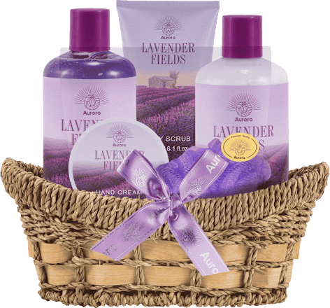 Set cadou cu Lavanda aurora KOZMETIKA