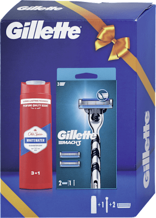 Darčekové balenie Gillette Mach3 + Old Spice Whitewater Gillette