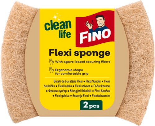 Clean life Flexi kuhinjski sunđer za posuđe FINO