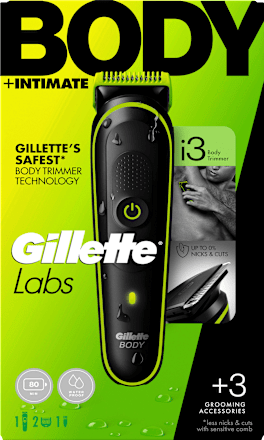 Elektrischer Rasierer Trimmer Body & Intimate Gillette