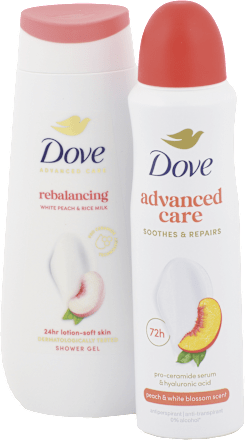 Darčekové balenie pamper & rebalance Dove