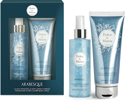Cofanetto cura corpo Arabesque glitter Dolce&Mania