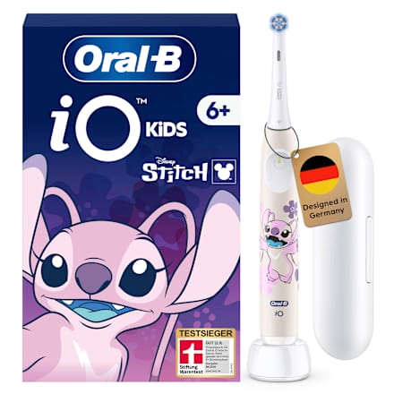 Elektrische Zahnbürste Kinder iO Angel mit Reiseetui, ab 6 Jahren Oral-B