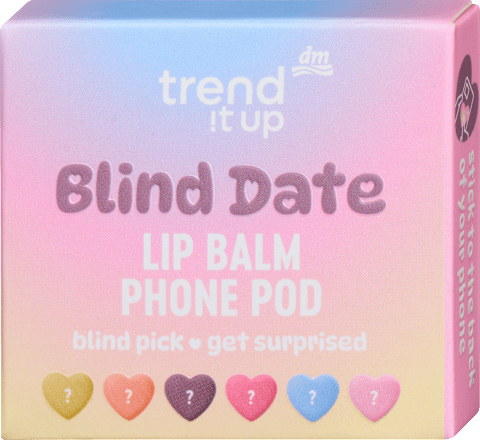 Lippenpflege Lip Balm Phone Pod Blind Date sortiert trend !t up