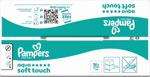Feuchttücher Aqua Soft Touch (20x60 St) Pampers