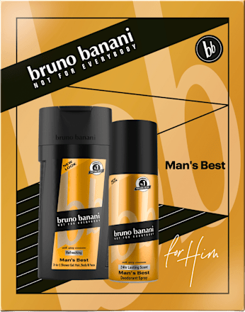 Darilni set za moške Man's Best bruno banani