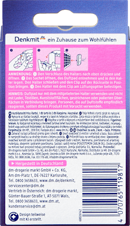 Denkmit Auto Deo Midnight Bloom, 2 St dauerhaft günstig online kaufen ...