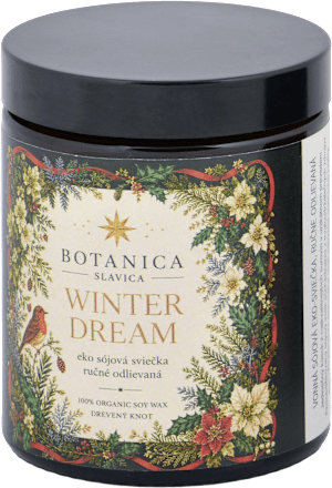 Vonná sójová sviečka Winter Dream BOTANICA SLAVICA
