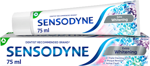 Fogkrém Extra Whitening SENSODYNE