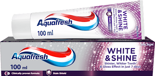 Fogkrém white&shine Aquafresh