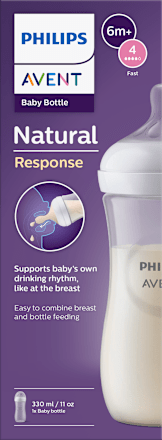Natural cumisüveg 6 hónapos kortól 330ml PHILIPS AVENT