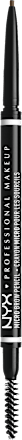 Szemöldökformázó ceruza Micro Brow Pencil - Nr. 05 Ash Brown NYX PROFESSIONAL MAKEUP