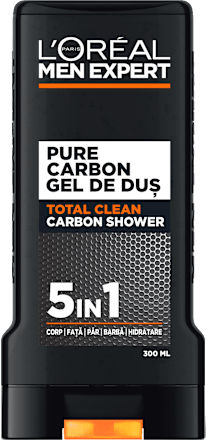 Gel de duș Pure Carbon L'ORÉAL PARiS MEN EXPERT