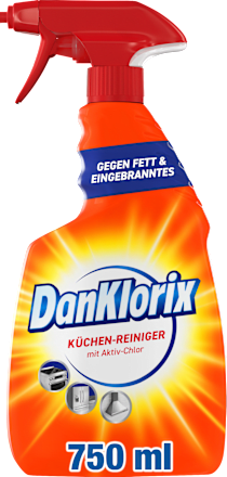DanKlorix Küchenreiniger Aktiv-Chlor, 750 ml