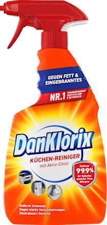 DanKlorix Küchenreiniger Aktiv-Chlor, 750 ml