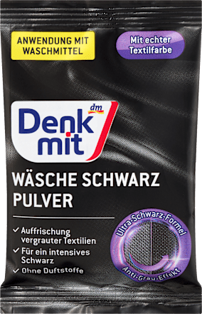prášek na černé prádlo Denkmit