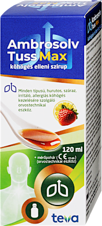 Tuss Max köhögés elleni szirup Ambrosolv