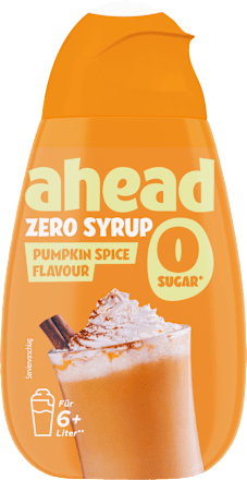 Sirup Zero Sugar Pumpkin Spice ahead