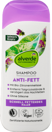 šampon na vlasy kopřiva a meduňka alverde NATURKOSMETIK