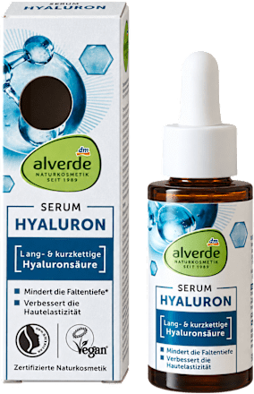 pleťové sérum Hyaluron alverde NATURKOSMETIK