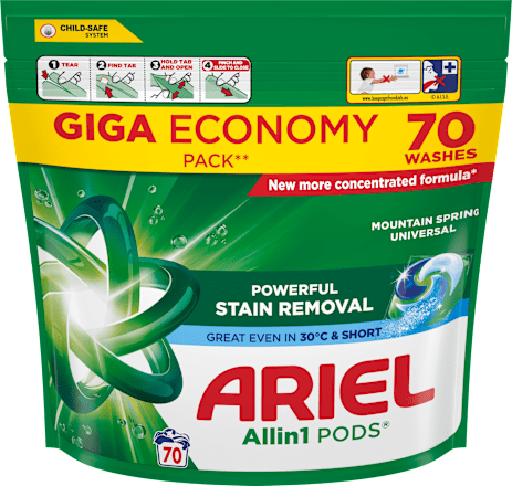 Mosókapszula Allin1 Mountain Spring Giga Economy Ariel
