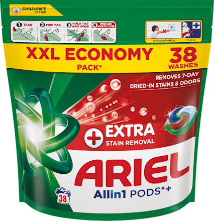 Mosókapszula Allin1 Extra Stain Removal XXL Economy Ariel